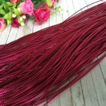 Шнур 1 мм, малиновий, метр