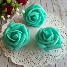 Бутон троянди, 4 см, м'ятний, 1 шт.