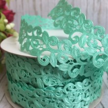 Стрічка-мереживо, 2 см, тиффані