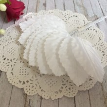 Листок білий, 5 см, пучок 12 шт.