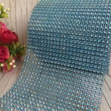 Шина, 11,5 см, блакитна (відрізок 25 см)