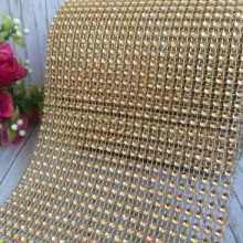 Шина, 11,5 см, золото (відрізок 25 см)