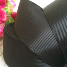 Репс 4 см, чорний, метр