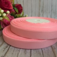 Репс 0,9 см, світло-рожевий, рулон 23 м