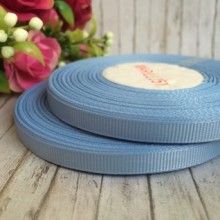 Репс 0,6 см, світло-блакитний, рулон 23 м