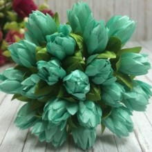 Пролісок, 2 см, тифанні, пучок з 20 квіточок