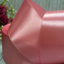 Атлас 5 см, пудровий, рулон 33 м