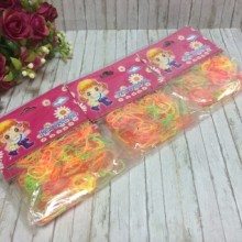 Гумки для плетіння, 1,5 см, кольоровий мікс, упаковка 12 шт.