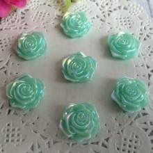 Серединка троянда з перламутром, 19 мм, тиффані