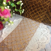 Регілін, 4,5 см, шоколадний із золотом, метр