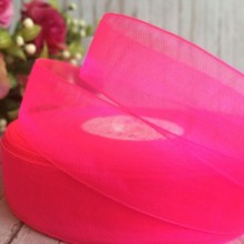 Органза 2 см, яскраво-малиновий, метр