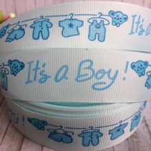  Репс 2,5 см, It's a boy, блакитний