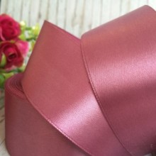 Атлас 4 см, баклажановий, метр