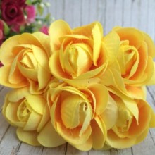 Ранункулюс, жовтий, пучок 6 шт.