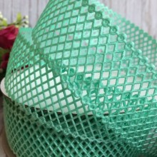 Мереживна стрічка сіточка, 4 см, тиффані, метр