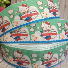 Репс 2,5 см, Кітті в літаку, м'ятний