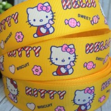 Репс 2,5 см, Кітті Sweet, жовтий