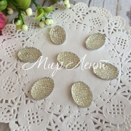 Серединка блиск, 18 мм, овал