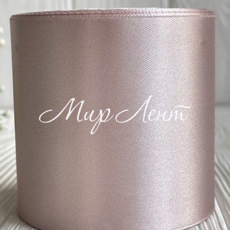 Атлас 7,5 см, бежево-сірий, метр