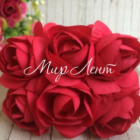 Ранункулюс, малиновый, пучек из 6 цветов