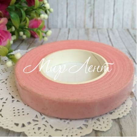 Тейп-стрічка, 12 мм, світло-рожева, рулон 27,5 м