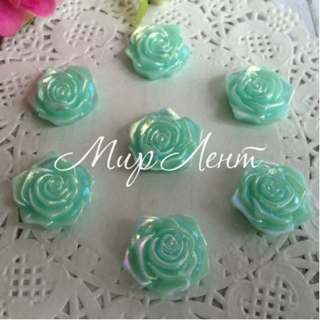 Серединка троянда з перламутром, 19 мм, тиффані