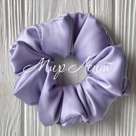 Скранч шовк, 11 см, ліловий, шт.