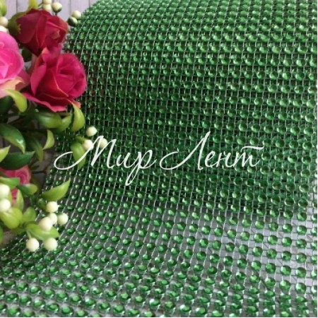 Шина, 11,5 см, зелена (відрізок 25 см)