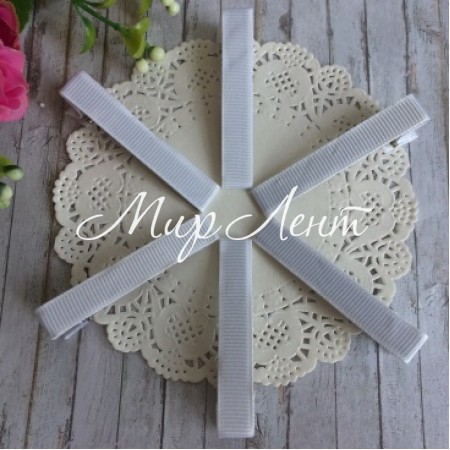 Крокодил в репсе, 5,5 см, белый, шт.