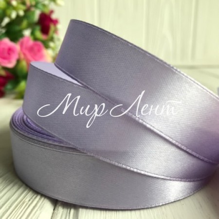 Атлас 2 см, світло-ліловий, метр