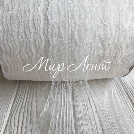 Мереживо квіточка, 4,5 см, айворі (не стрейчеве)