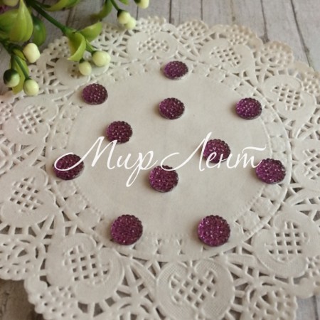 Намисто 8 мм, бузкова, шт.