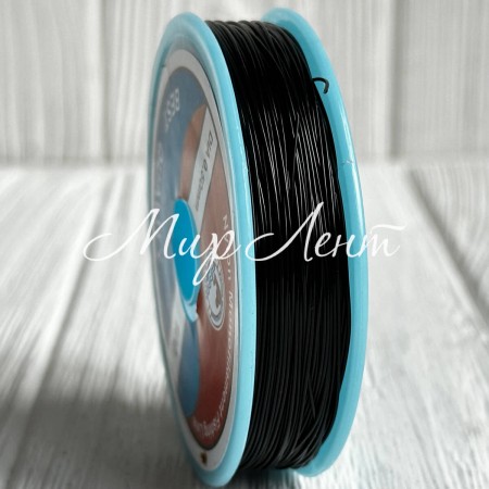 Волосінь (мононить) (NMFL), 0,5 мм, чорна, рулон 100 м