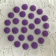 Серединка-хризантемка, 10 мм, темно-бузковий, шт.