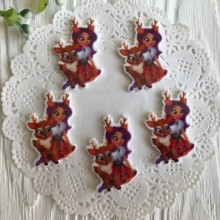  Кабошон Enchantimals, 3,5 см, з оленятком, шт.