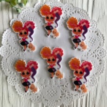  Кабошон Hairdorables, 3,5 см, із собачкою, шт.