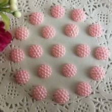 Серединка-хризантемка, 10 мм, світло-рожевий, шт.