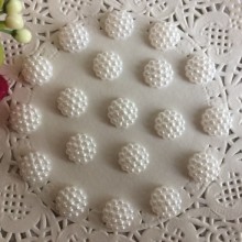 Серединка-хризантемка, 10 мм, білий, шт.