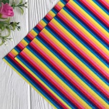 Екошкіра блиск райдужний (18801533), 20х30 см, вертикальна смуга, шт.