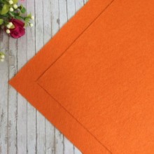 Фетр 1 мм, помаранчевий, 20 х 25 см