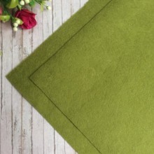 Фетр 1 мм, оливковий, 20 х 25 см