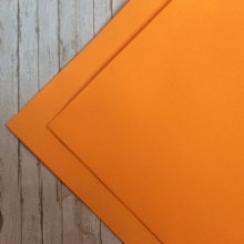 Фоаміран, 1 мм, помаранчевий, 50х50 см
