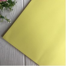 Фоаміран, 1 мм, жовтий, 50х50 см