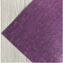 Фоаміран з гліттером, 2 мм, бузковий, 50х50 см, шт.