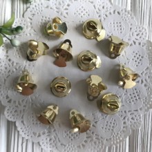 Дзвіночок металевий, 14,5 мм, золото, шт.