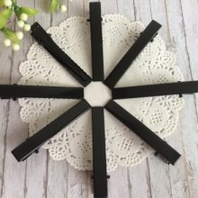 Крокодил чорний (метал), 5,6 см, за 1 шт.