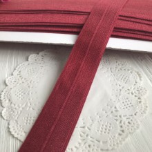 Бейка стрейчева, 2,5 см, бургунді, метр