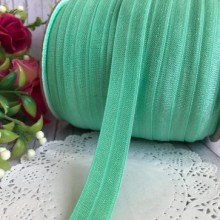 Бейка стрейчева (shine), 1,5 см, м'ятний, метр