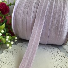 Бейка стрейчева (shine), 1,5 см, світло-ліловий, метр