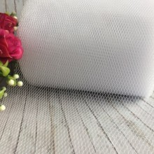 Вуаль-сітка, 15 см, біла, на метраж